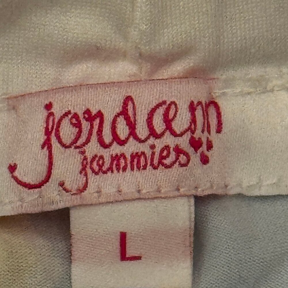 NWOT Jordann Jammies Bunny Print Pajama Set L | Super Soft Lounge Sleepwear - Picture 5 of 14